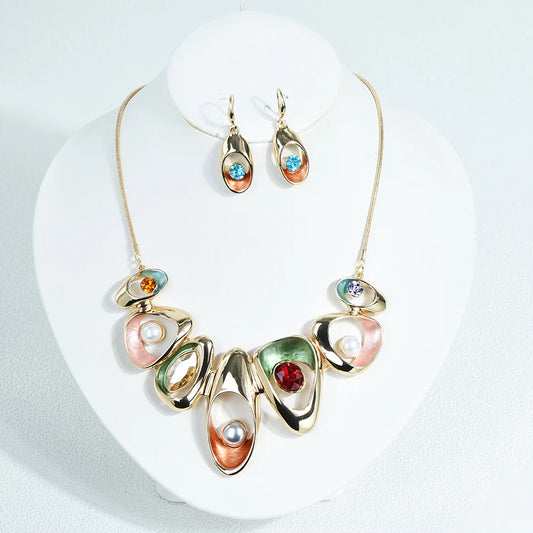 Luxury Gold Jewelry Set