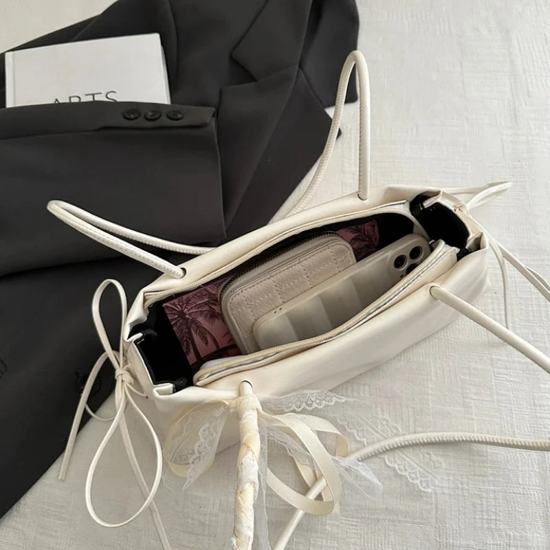 Elegant Bow Shoulder Bag for Women