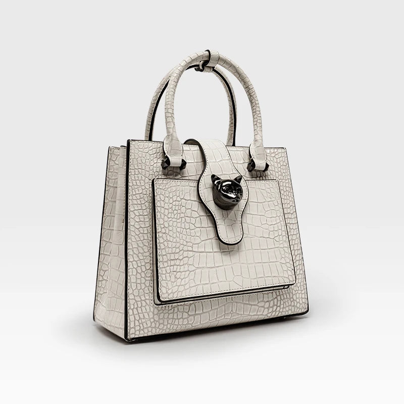 Leather Office Crossbody Bag
