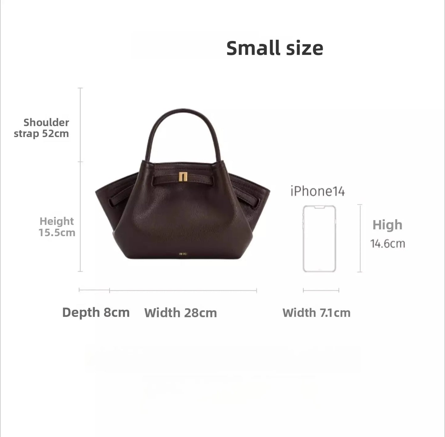 Large Capacity Dumpling Shoulder Bag