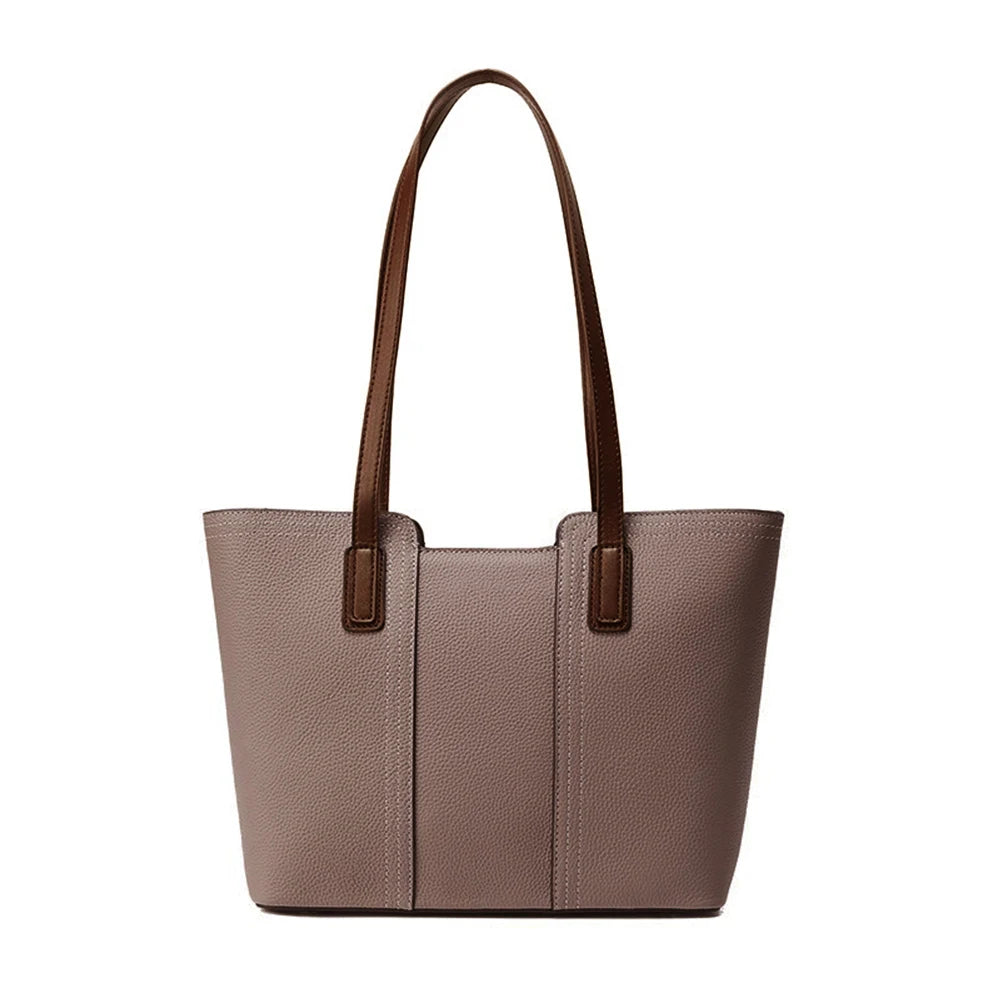 Zency Genuine Leather Large Work Tote Bag