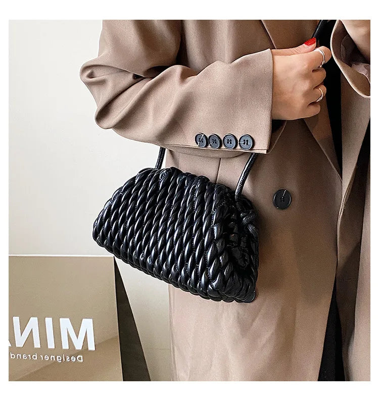 Embroidered Crossbody Shoulder Bag