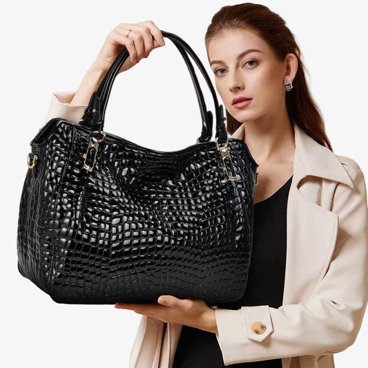 Crocodile Pattern Large Capacity Tote Bag