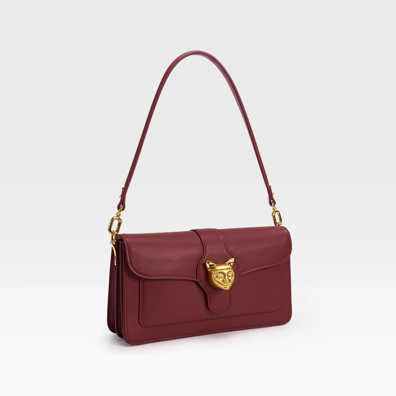 BAFELLI 2026 Luxury Cat Shoulder Bag