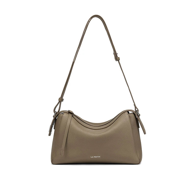 LA FESTIN Classic Leather Crossbody Bag