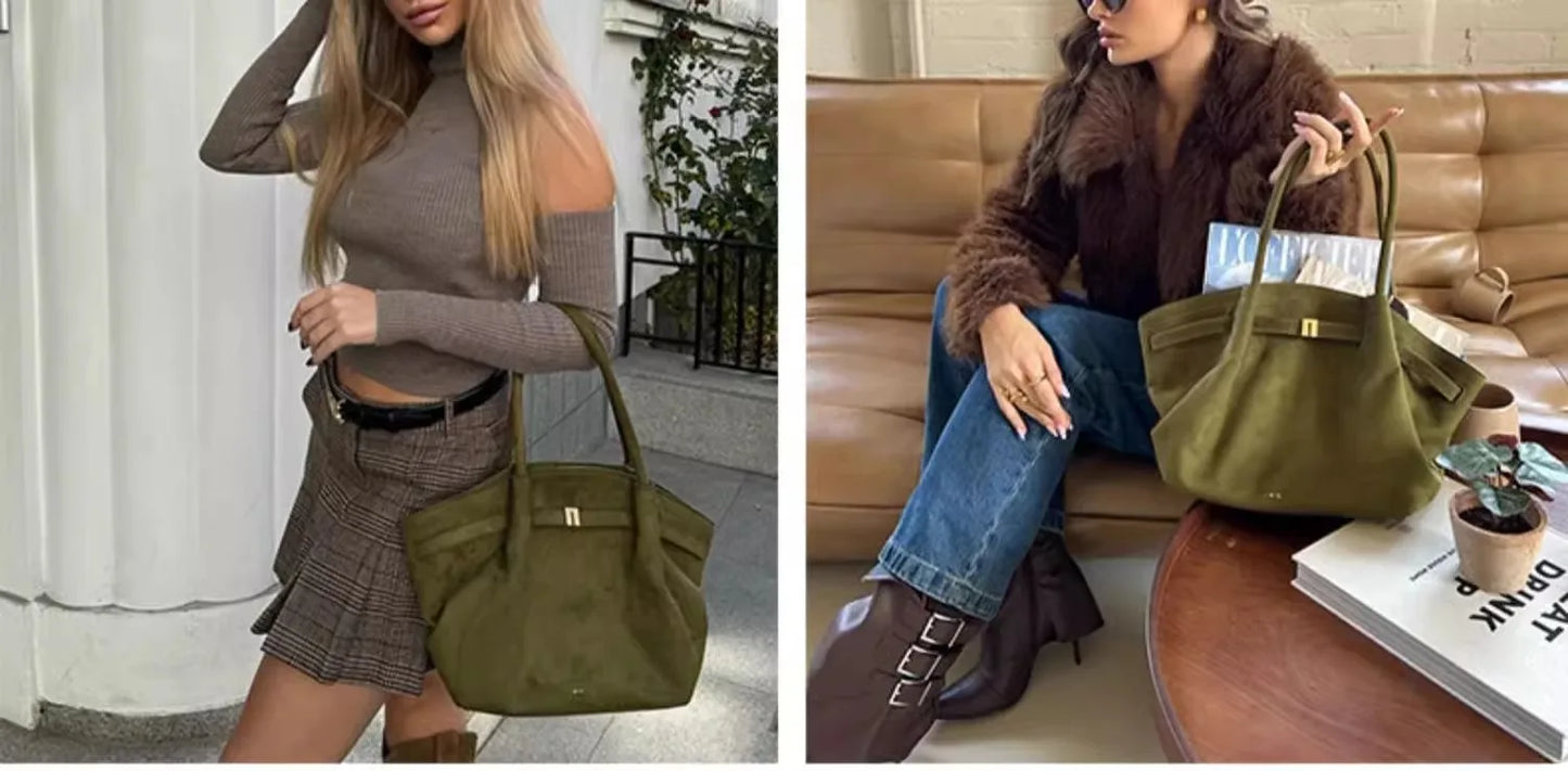 Large Capacity Dumpling Shoulder Bag