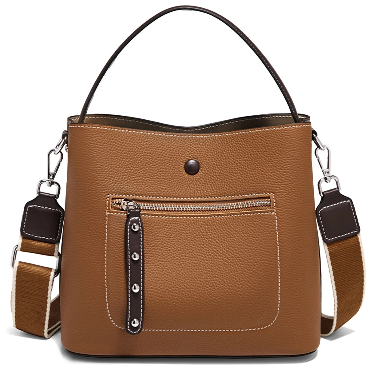 FOXER Women’s Leather Tote Bag 2026