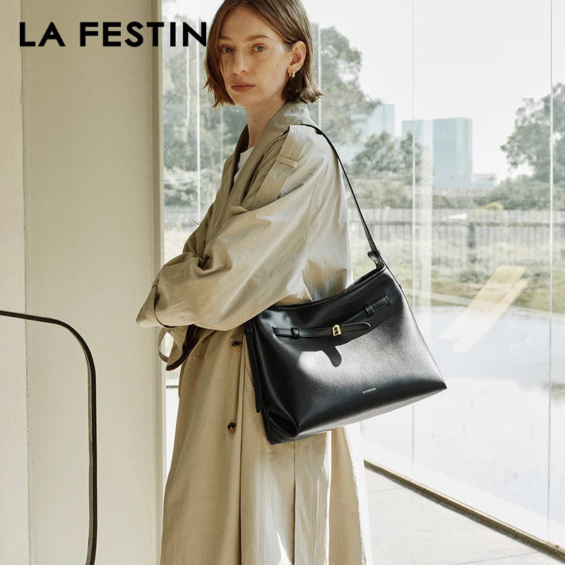LA FESTIN Large Tote Crossbody Bag