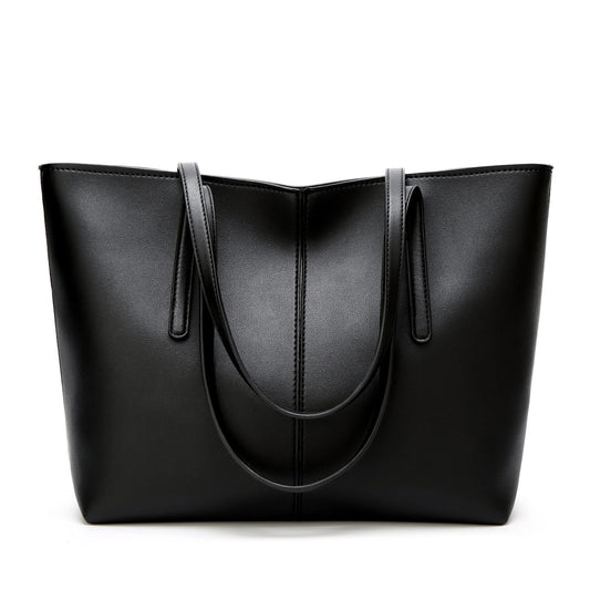 FOXER Large Leather Tote Bag