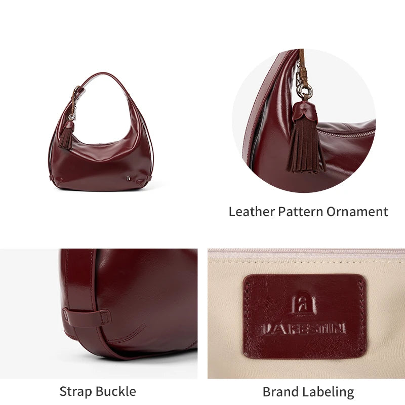 LA FESTIN Leather Shoulder Bag
