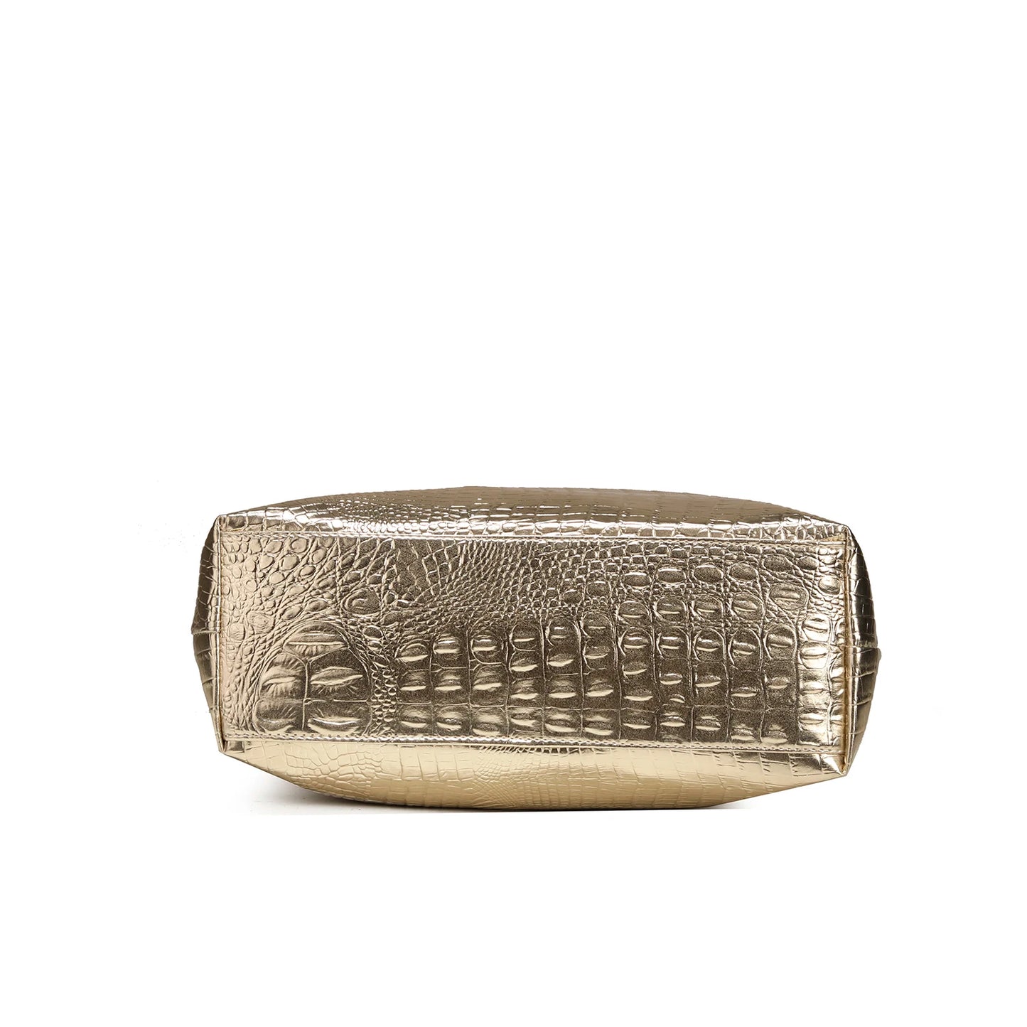 Crocodile Print PU Leather Tote Bag