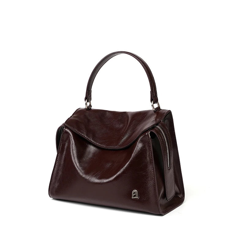 LA FESTIN Large Leather Crossbody Bag