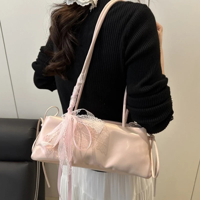 Elegant Bow Shoulder Bag for Women