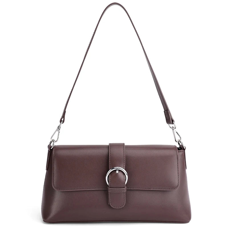 Genuine Leather Mini Crossbody Bag
