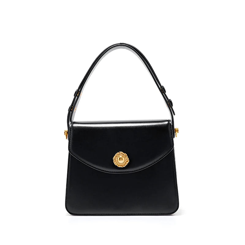 LA FESTIN Square Top Handle Crossbody Bag