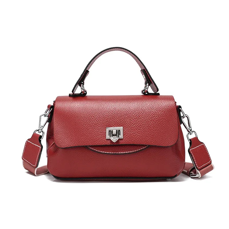 Mini Leather Top Handle Bag