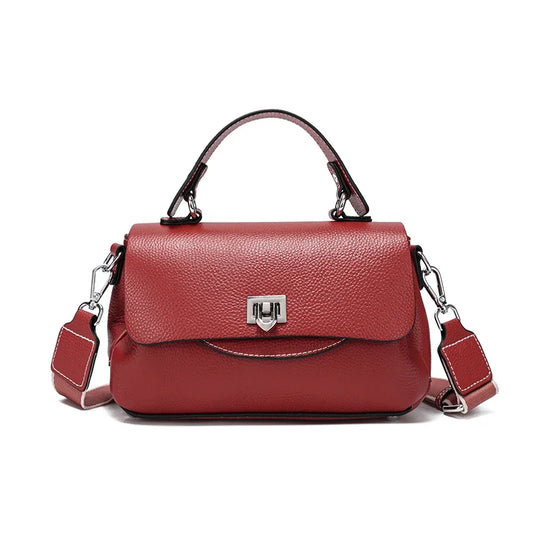 Mini Leather Top Handle Bag