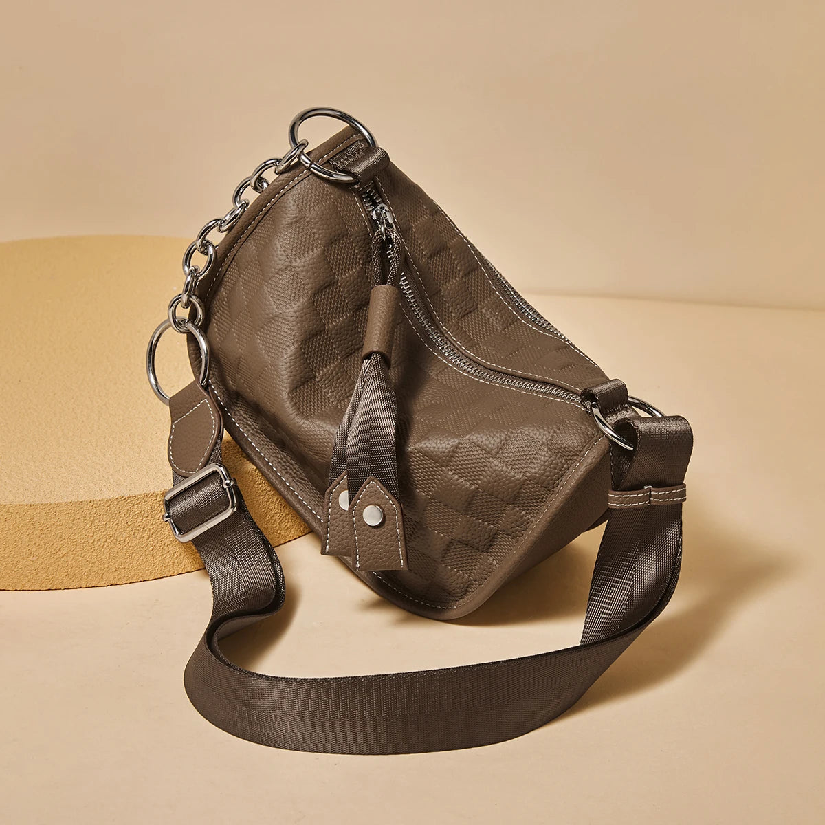 FOXER Women’s Mini Leather Sling Bag