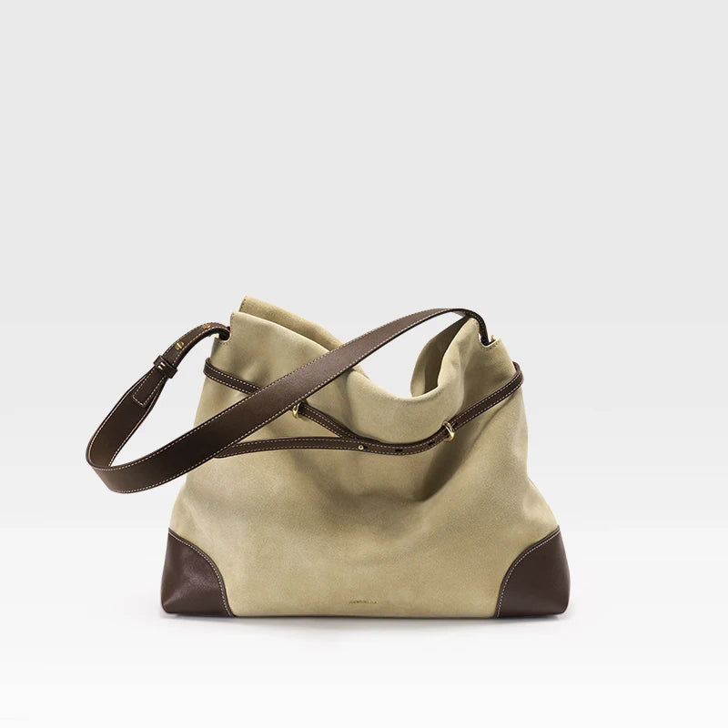 2026 Genuine Suede Hobo Tote Bag
