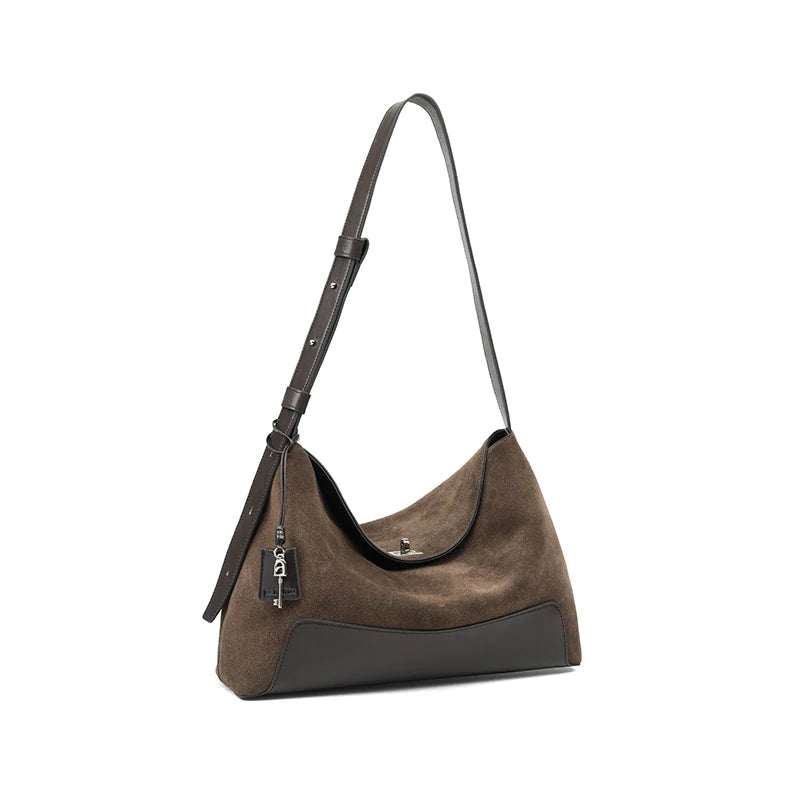 LA FESTIN Leather Shoulder Tote Bag