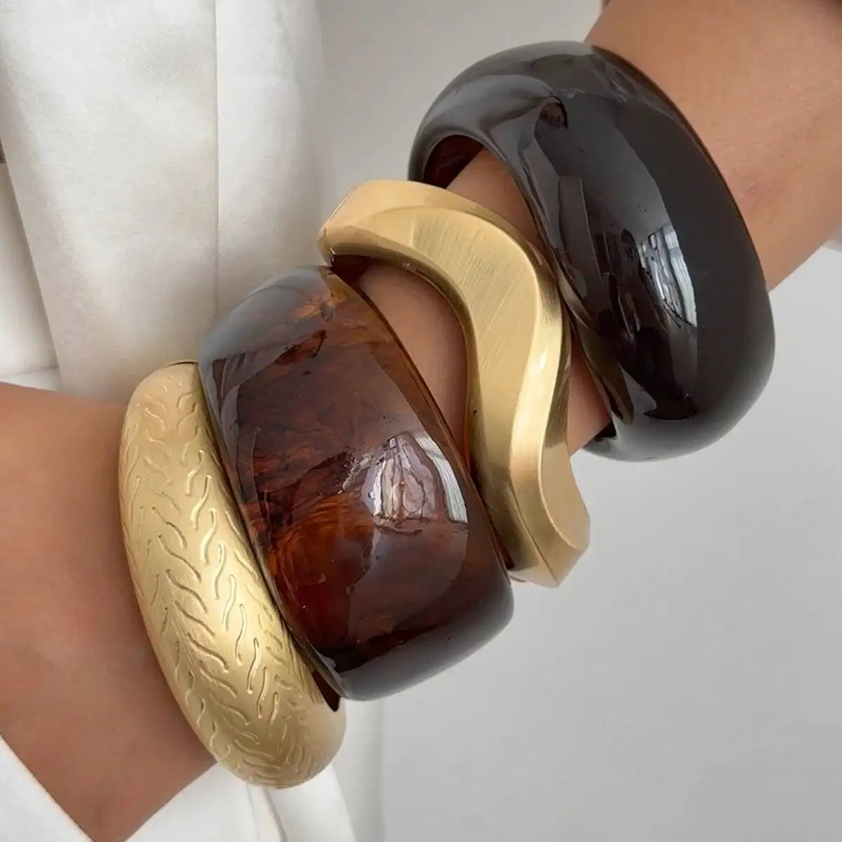 Chunky Resin Bangle