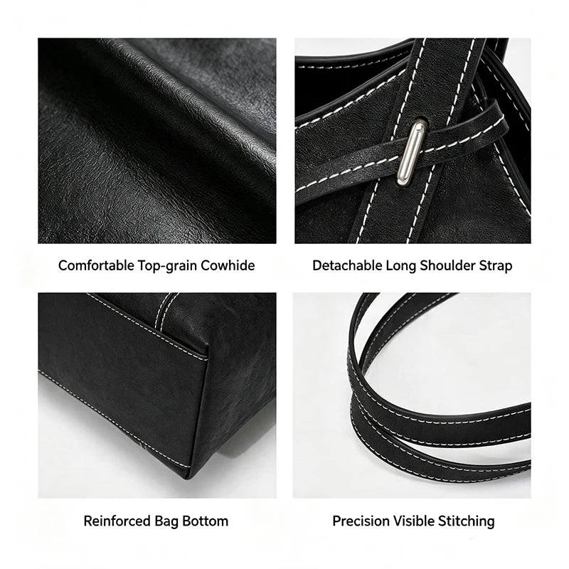 LA FESTIN 2026 Luxury Leather Tote Bag