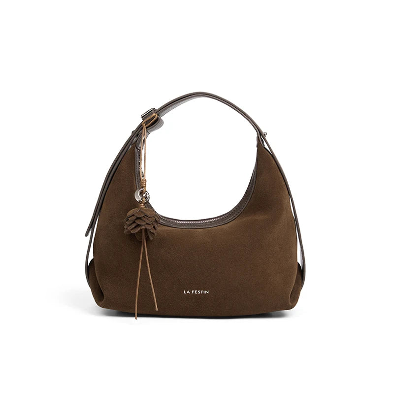 LA FESTIN Small Leather Shoulder Bag