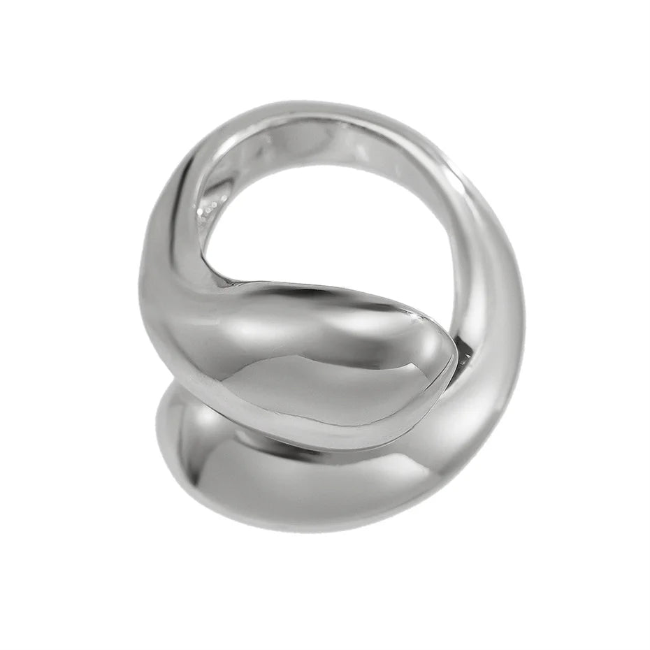 Snake Water Drop Ring