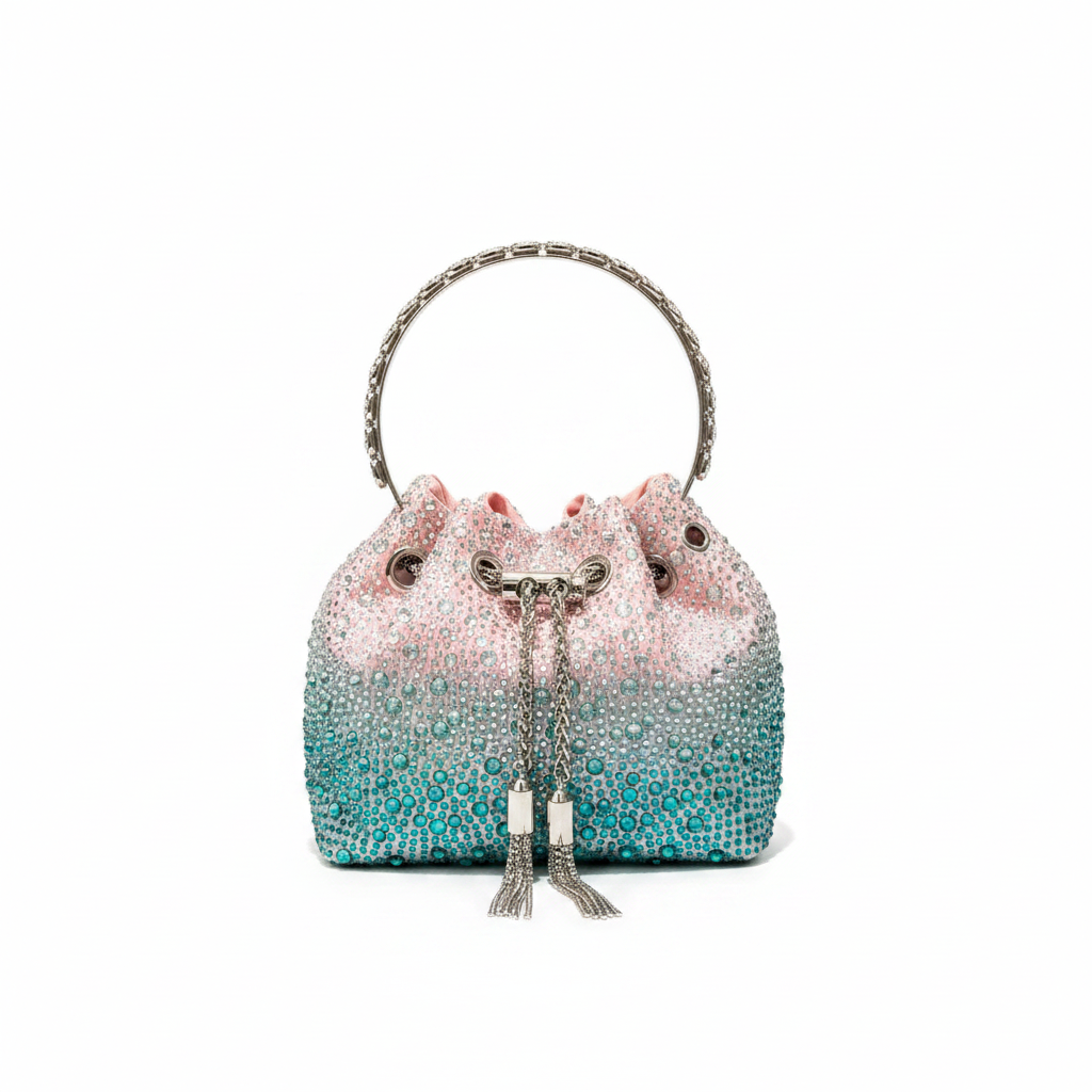 Handle Rhinestones Evening Clutch Bag Purses and Handbag Luxury
