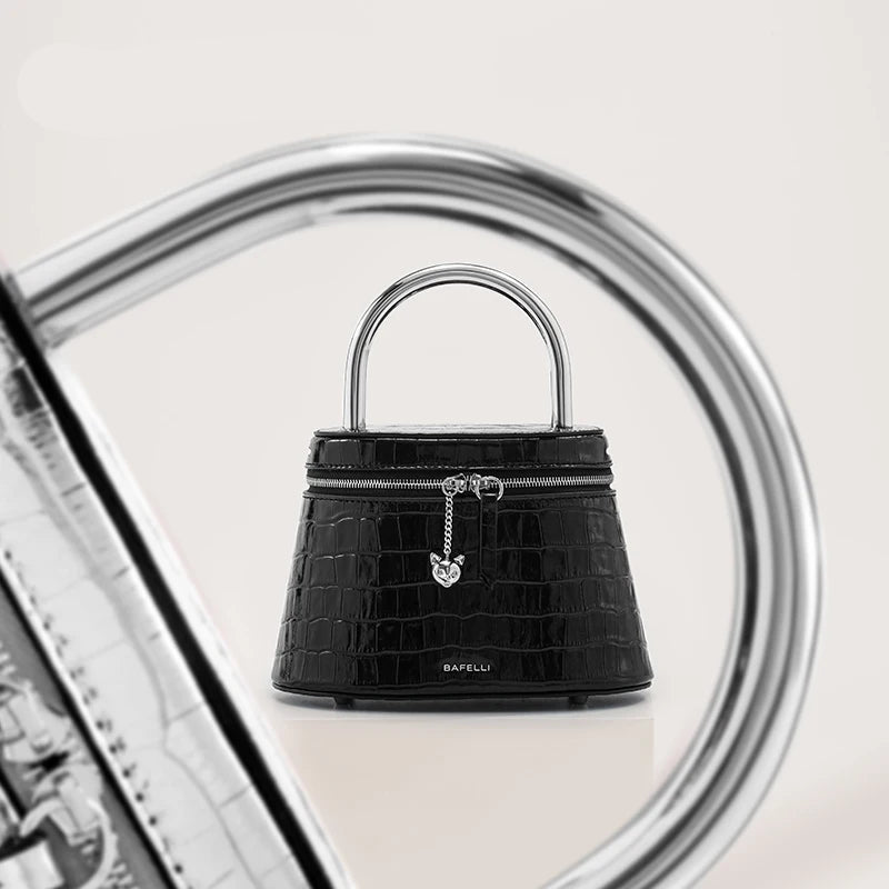 BAFELLI Genuine Leather Evening Crossbody Bag