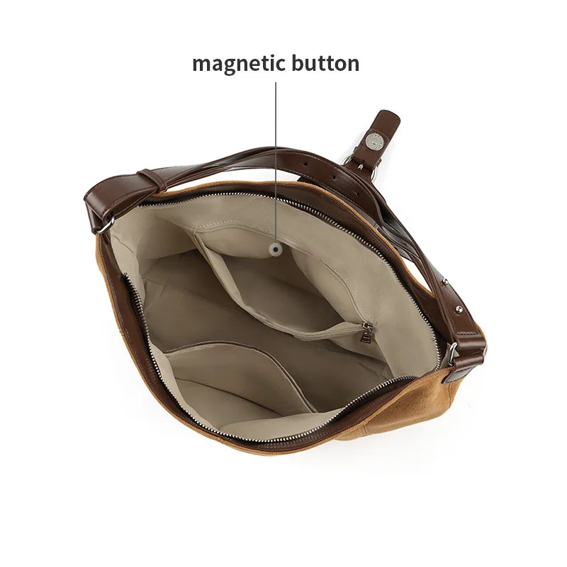 LA FESTIN Large Leather Tote Bag
