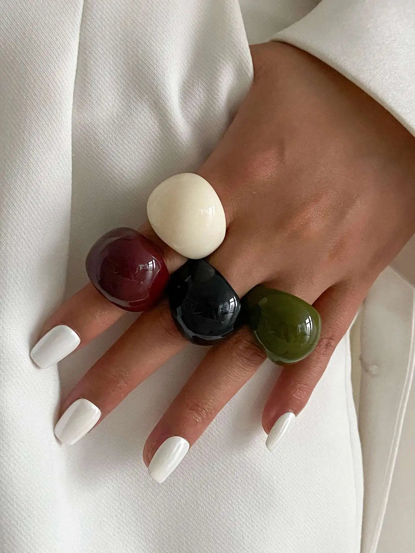 Irregular Resin Ring