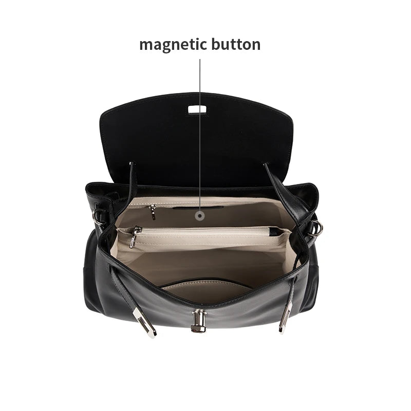 LA FESTIN Leather Shoulder Crossbody Bag