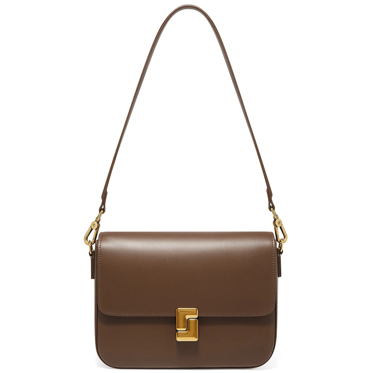 FOXER Women’s Square Leather Crossbody Bag