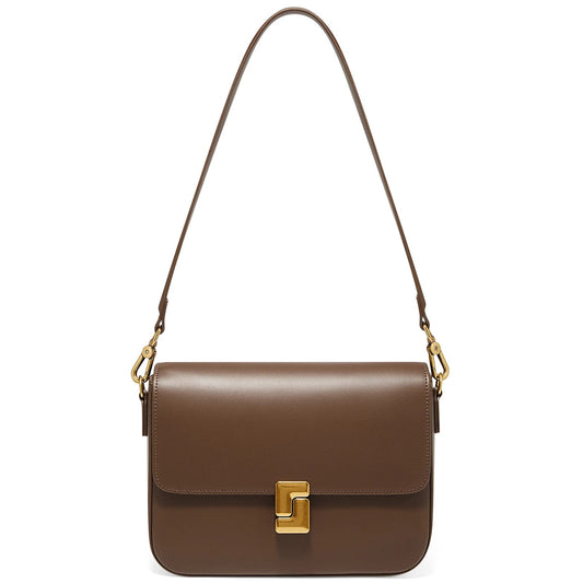 FOXER Women’s Square Leather Crossbody Bag