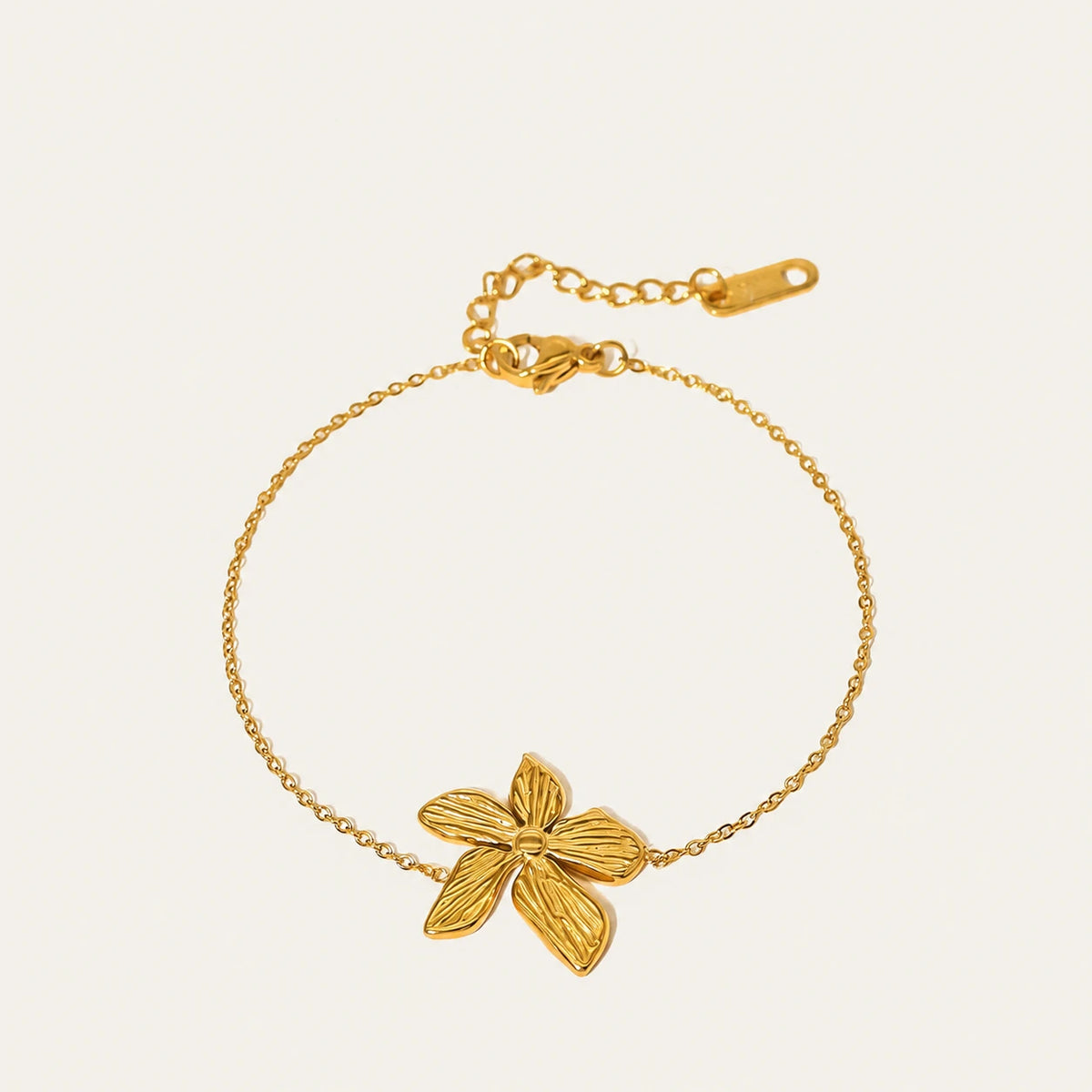 Flower Charm Bracelet