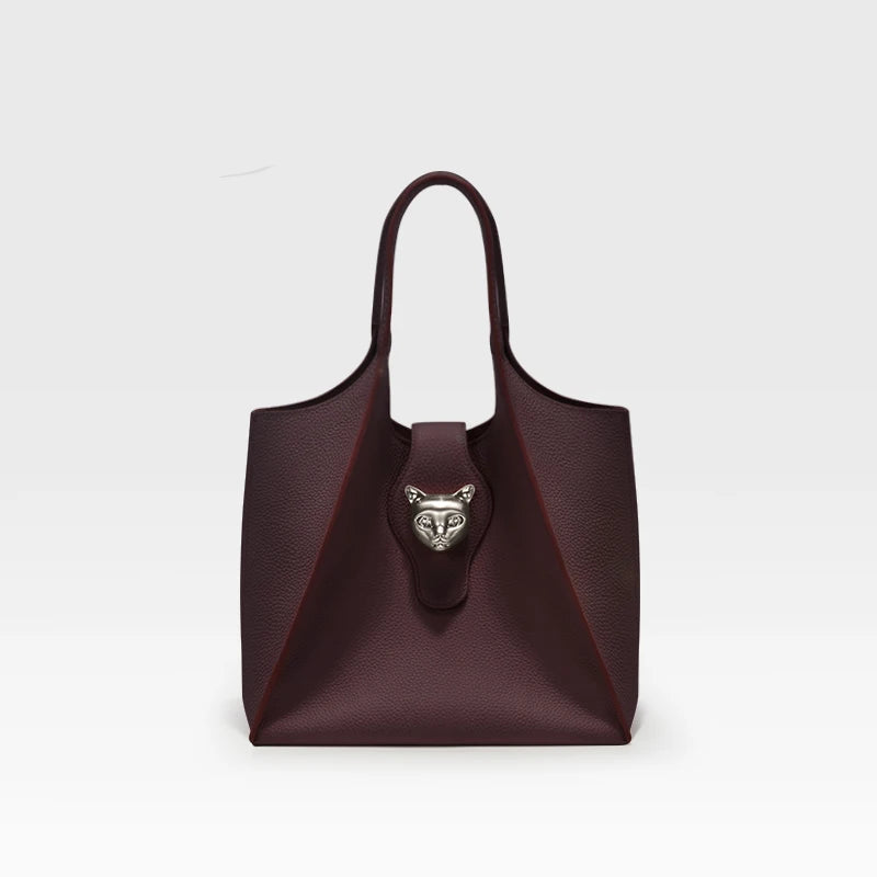 Genuine Leather Travel Tote