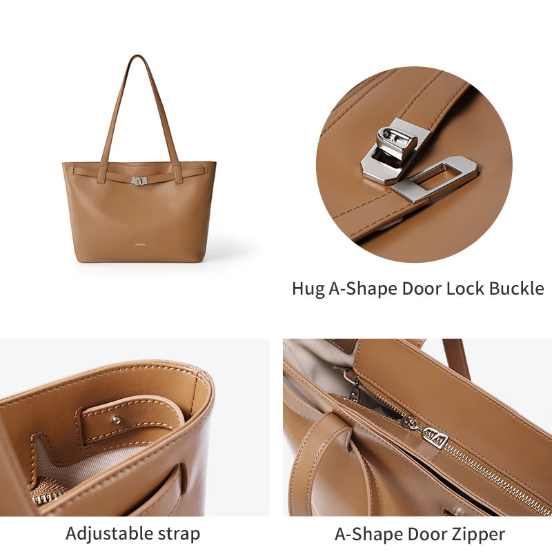 LA FESTIN Large Top Handle Tote Bag