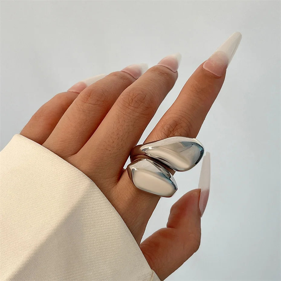 Snake Water Drop Ring
