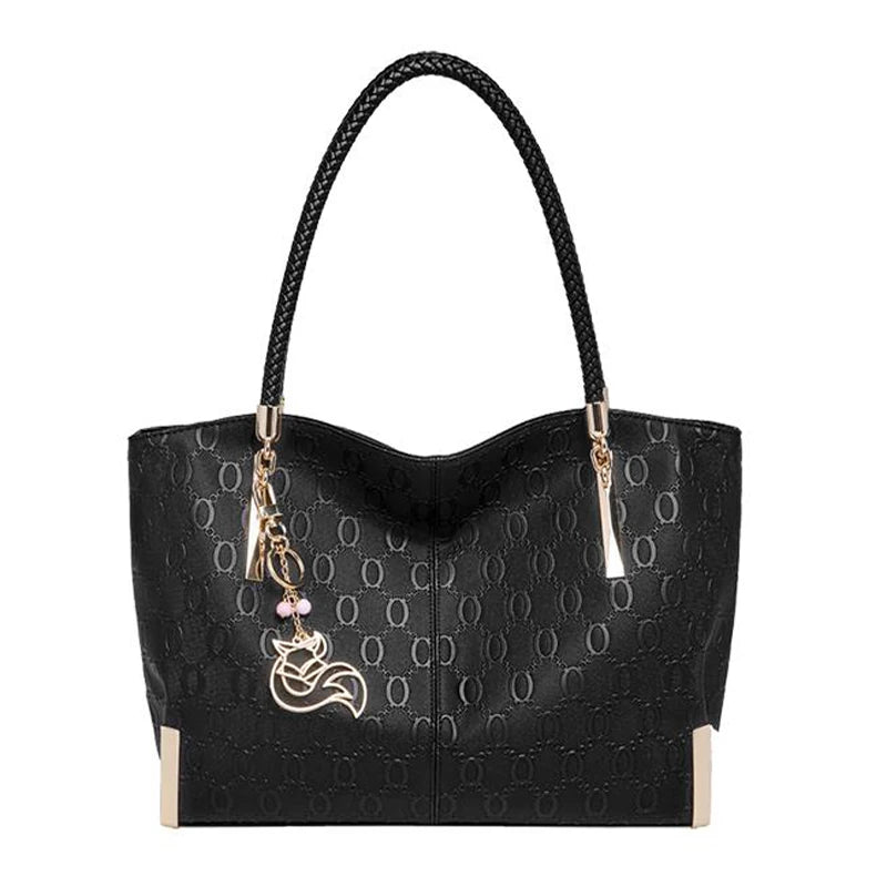 FOXER Women’s Large Leather Tote Bag