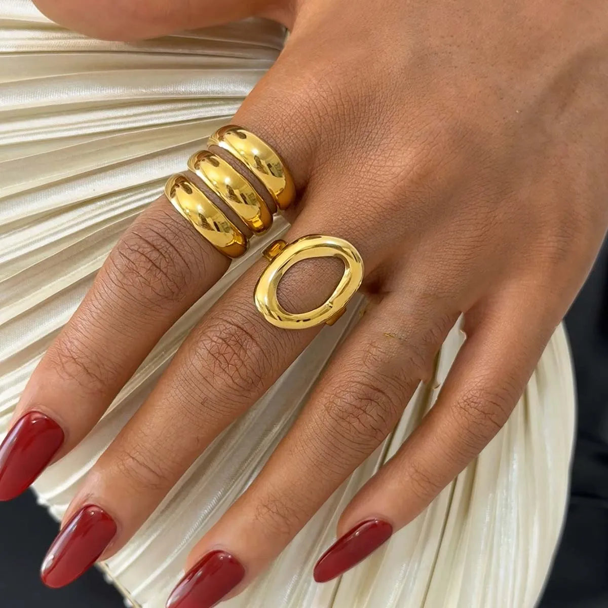 Wide Band Ring