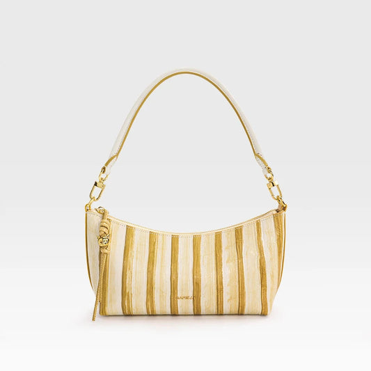 Vintage Leather Tassel Tote