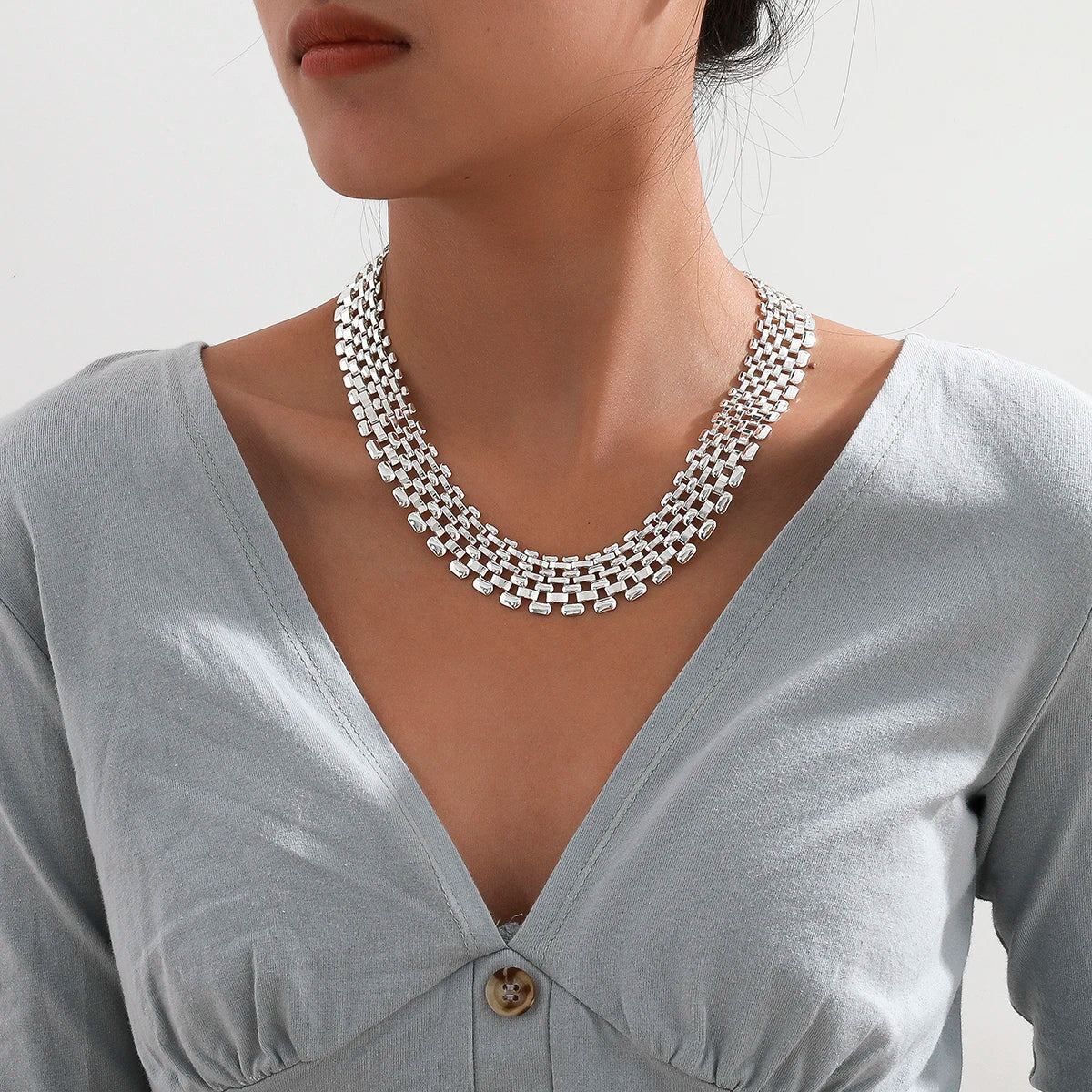Cuban Link Chunky Chain Necklace