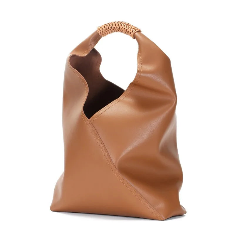 Luxury Genuine Leather Shoulder Tote