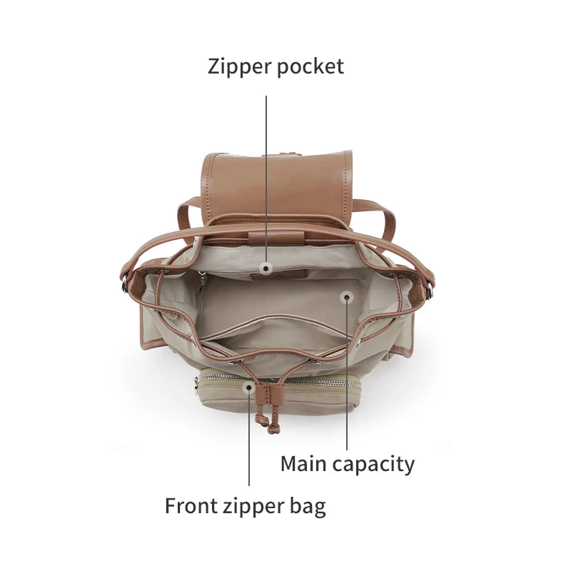 LA FESTIN Leather Backpack Bag