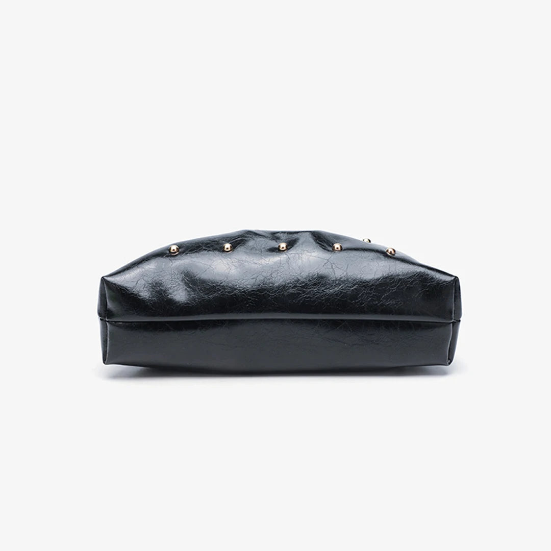 Elegant Zip Closure Handbag