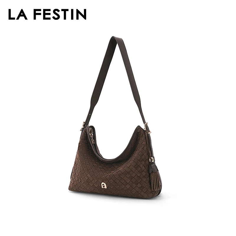 LA FESTIN Large Leather Tote Bag