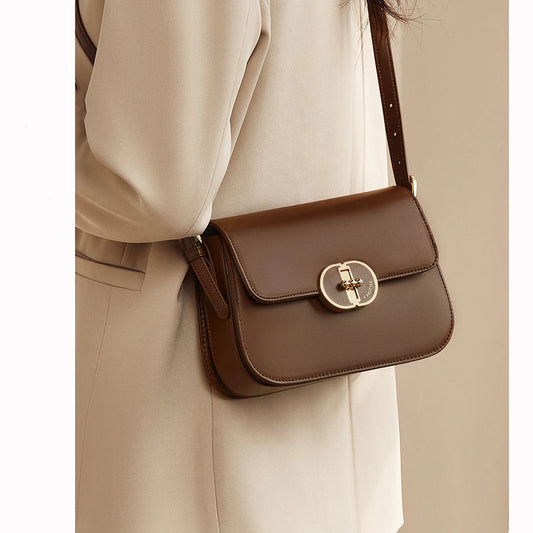 FOXER Women’s Retro Leather Crossbody Bag 2026