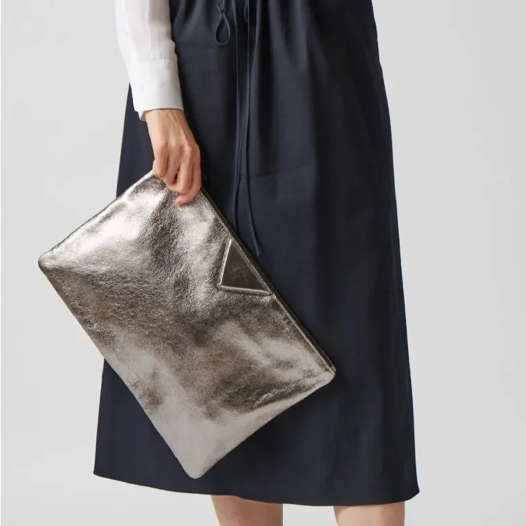 Elegant PU Leather Envelope Clutch Bag for Women