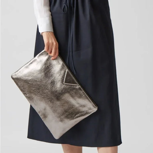 Elegant PU Leather Envelope Clutch Bag for Women